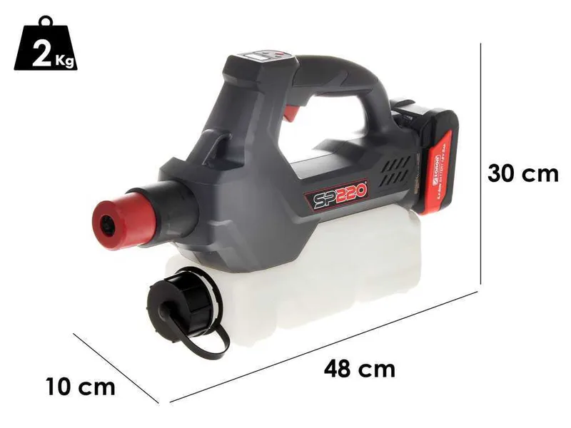 Atomiseur à batterie portatif ZANON SP 220 - 18V /5Ah