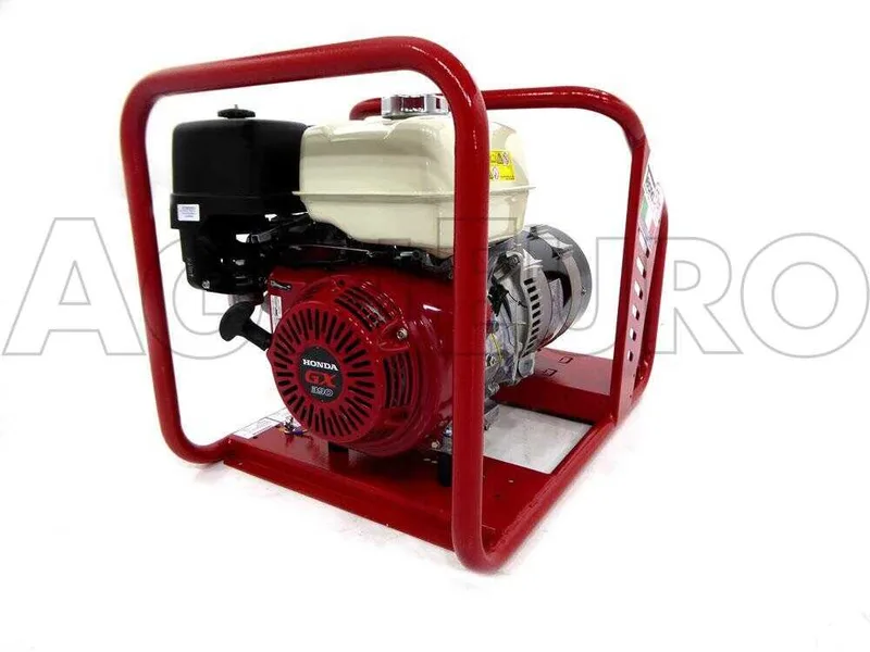 TecnoGen H8000 - Groupe électrogène 5.8 KW monophasé - Honda GX 390 - alternateur italien