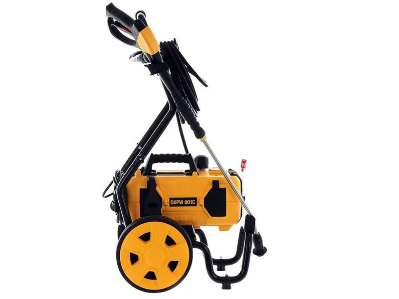 Nettoyeur haute pression électrique à eau froide DeWalt dxpw 001CE kart de 160 bars/500L/H max - avec chariot amovible