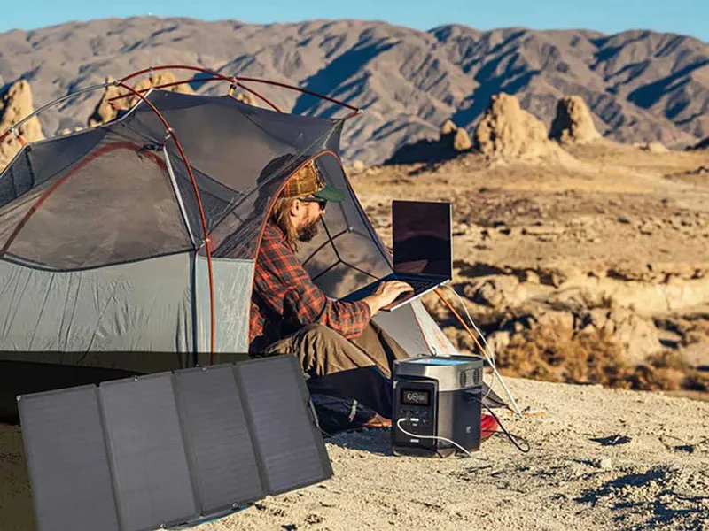 EcoFlow Panneau photovoltaïque portatif - 160W
