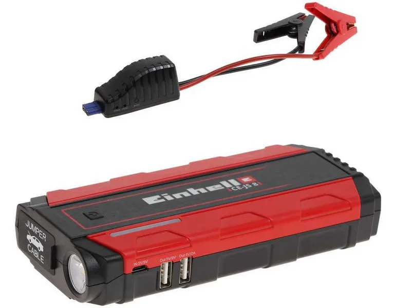 Einhell CE-JS 8 - Démarreur portable multifonction - démarreur de 12V - batterie externe