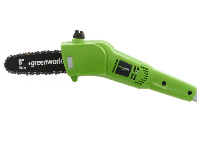 Taille-haies/Élagueuse électrique orientable Greenworks 2Ah - 40V