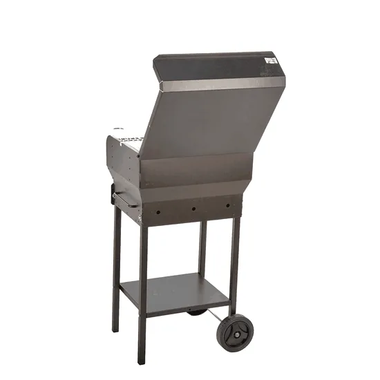 Mille Doriano Small - Barbecue à charbon en fer artisanal - 47,5x37 cm