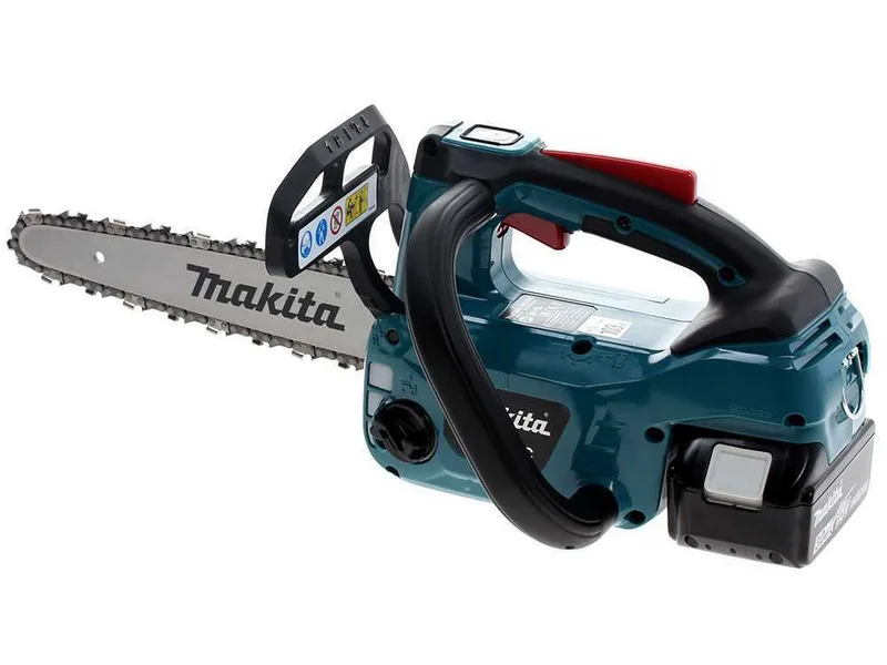 Makita DUC254CZ - Tronçonneuse à batterie 18 V 3 Ah - Guide Carving de 25 cm