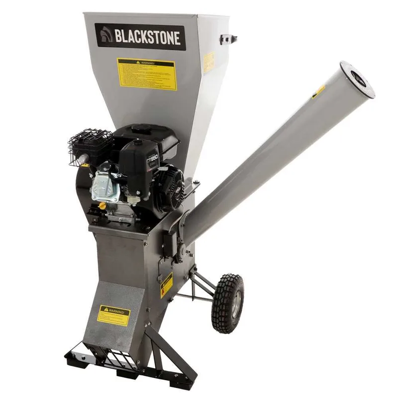 Blackstone CSB70B - Broyeur de branches thermique - Moteur thermique Briggs&Stratton 6,5 CV