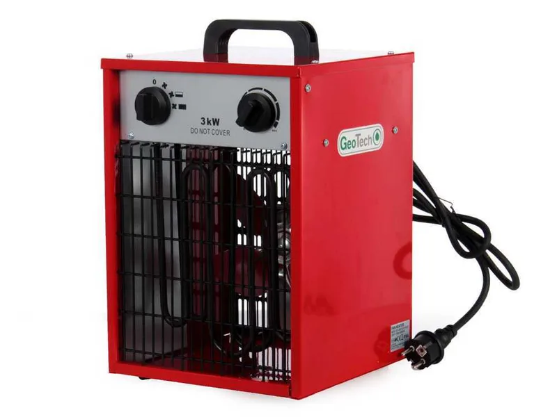 GeoTech EH 300 S - Générateur d'air chaud électrique avec ventilateur - monophasé