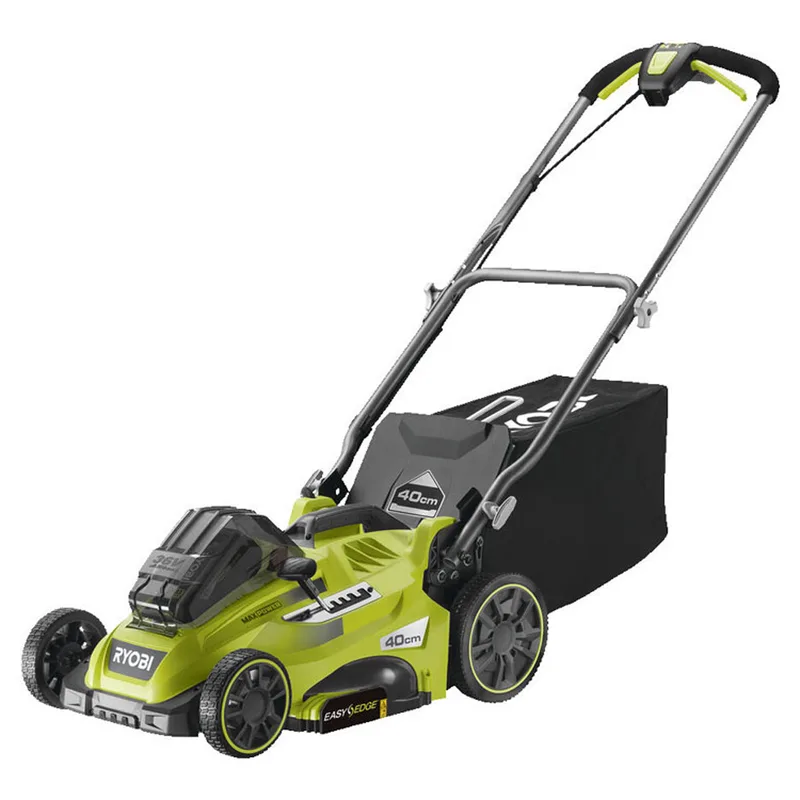 Tondeuse à batterie ryobi RLM36X41H50PG - MAX power 36V - 5Ah - bac de 45 L - coupe de 40 cm