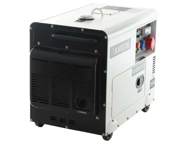 Blackstone SGB 8500-3 D-ES - Groupe électrogène diesel Triphasé - 6.3 kw - Tableau ATS inclus