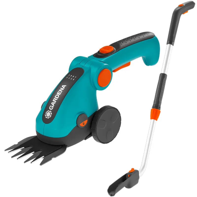 Gardena ComfortCut - Cisaille à batterie pour gazon avec perche - 3.6V 3Ah