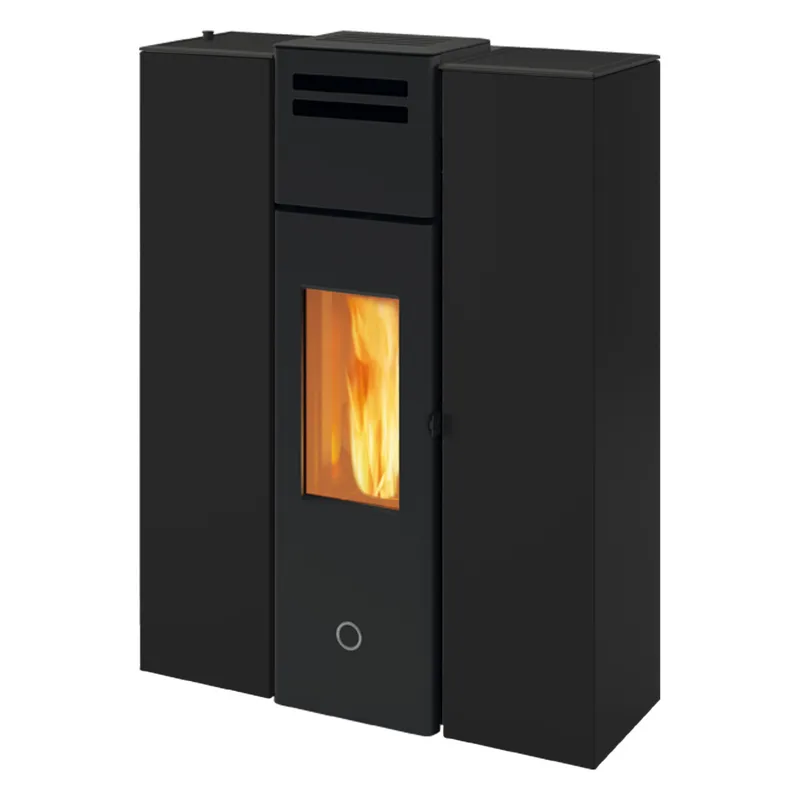 EK63 Cell 80+ Evo Poêle à granulés acier noir