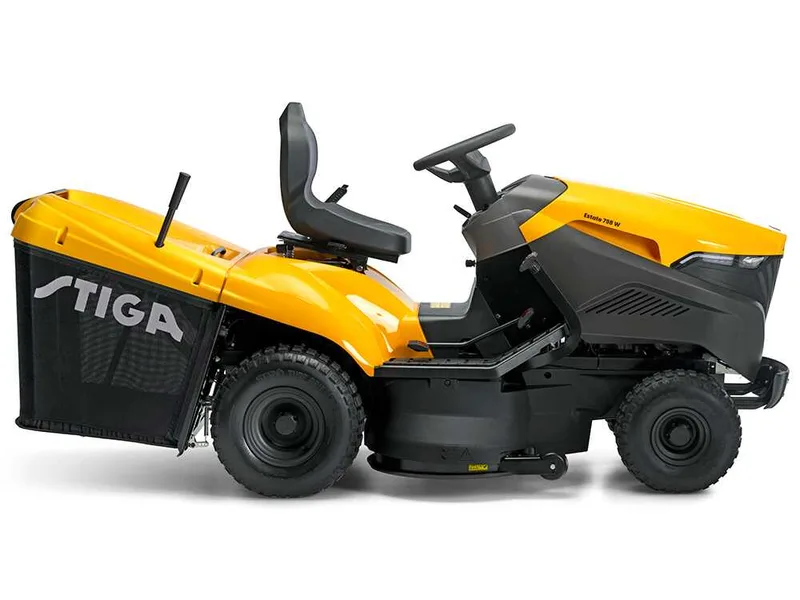 Stiga Estate 798 W - Tracteur tondeuse - Transmission hydrostatique - Bac de ramassage - Mulching