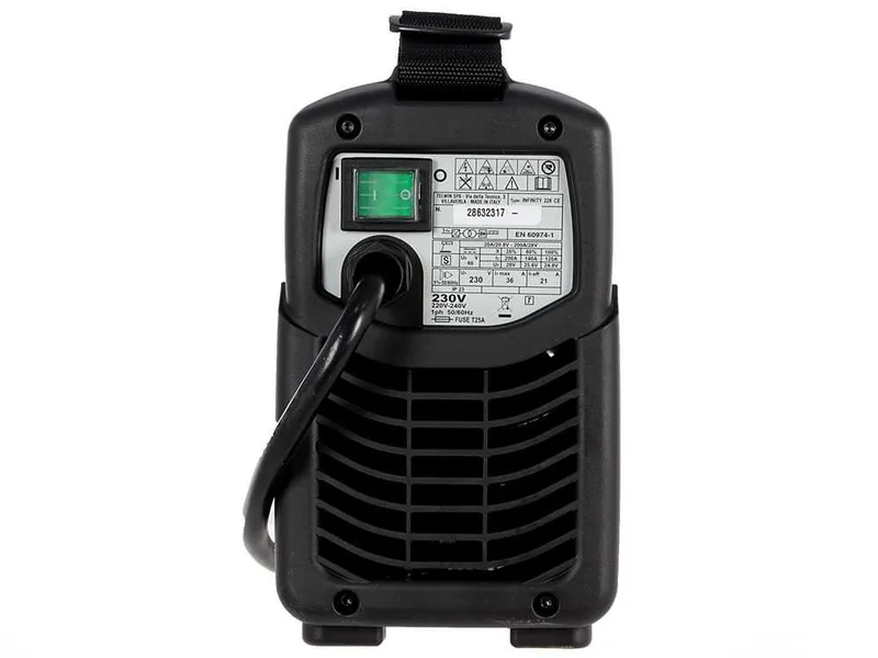 Poste à souder inverter à électrode et TIG en courant continu Telwin Infinity 228 CE - 200A Kit
