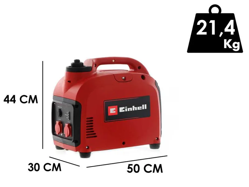 Einhell TC-IG 2000 - Groupe électrogène inverter à essence 2 kW - Continue 1.8 kW Monophasé
