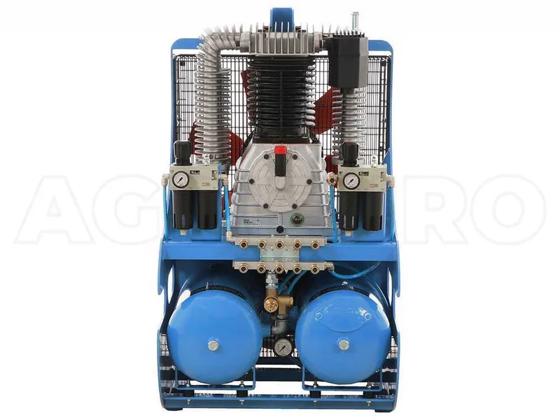 Compresseur avec attelage pour tracteur Campagnola PTO ECOPLUS 1500 - Récolte olives et taille