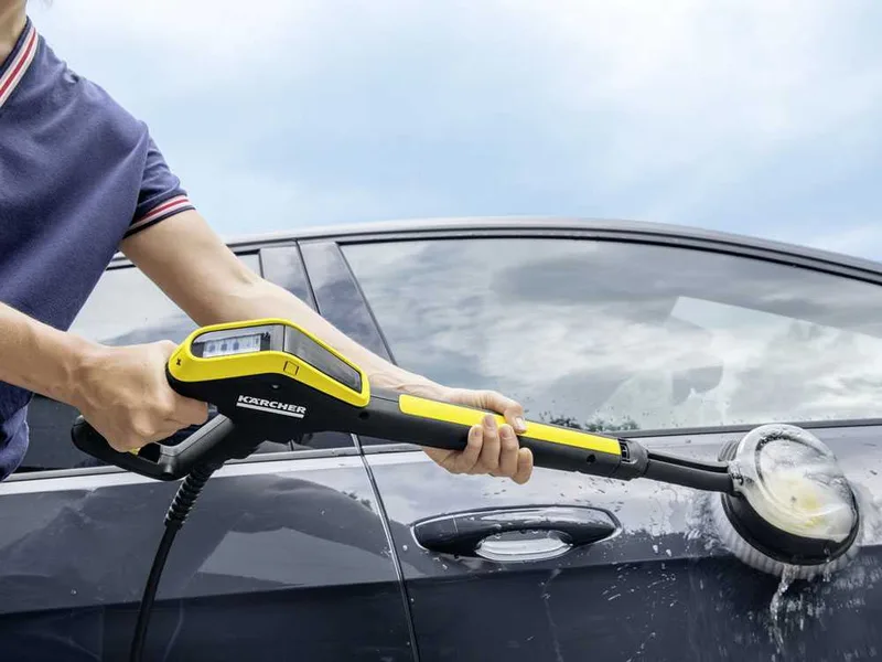 Brosse rotative souple WB120 - pour tous les nettoyeurs haute pression Karcher