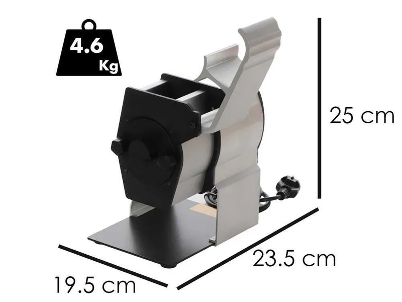G3 Ferrari Parmino Pro - Râpe à fromage électrique de table en aluminium - 250W