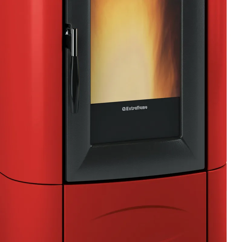 Extraflame Isidora Idro H16 5.0 Evo Poêle à granulés bouilleur Evolution Line bordeaux