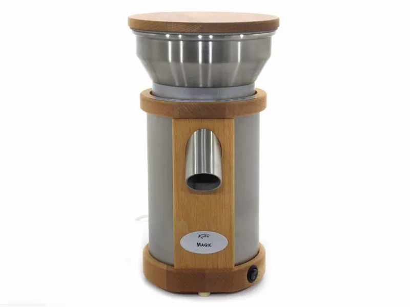 Komo Magic - Moulin à farine en hêtre massif et acier inox - 250W