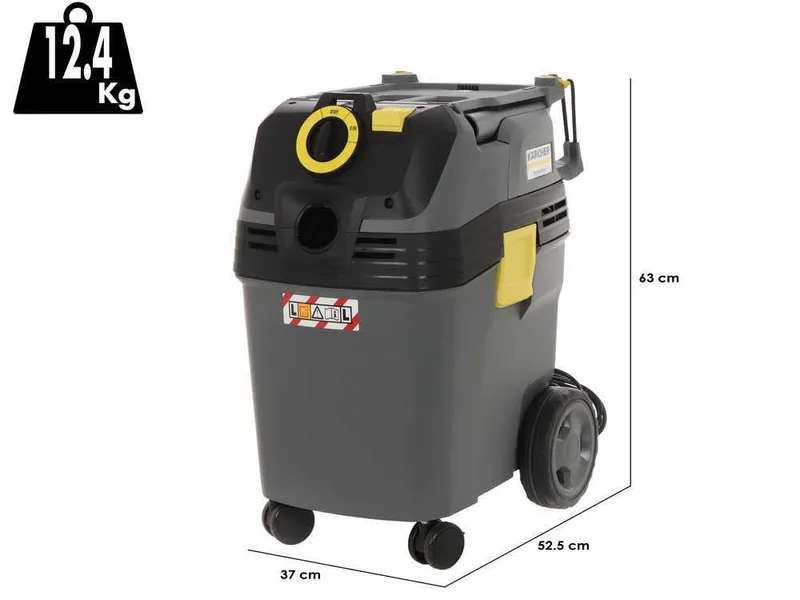 Karcher Pro NT 40/1 Ap L - Aspirateur eau et poussière - Capacité 40 lt - 1380 W