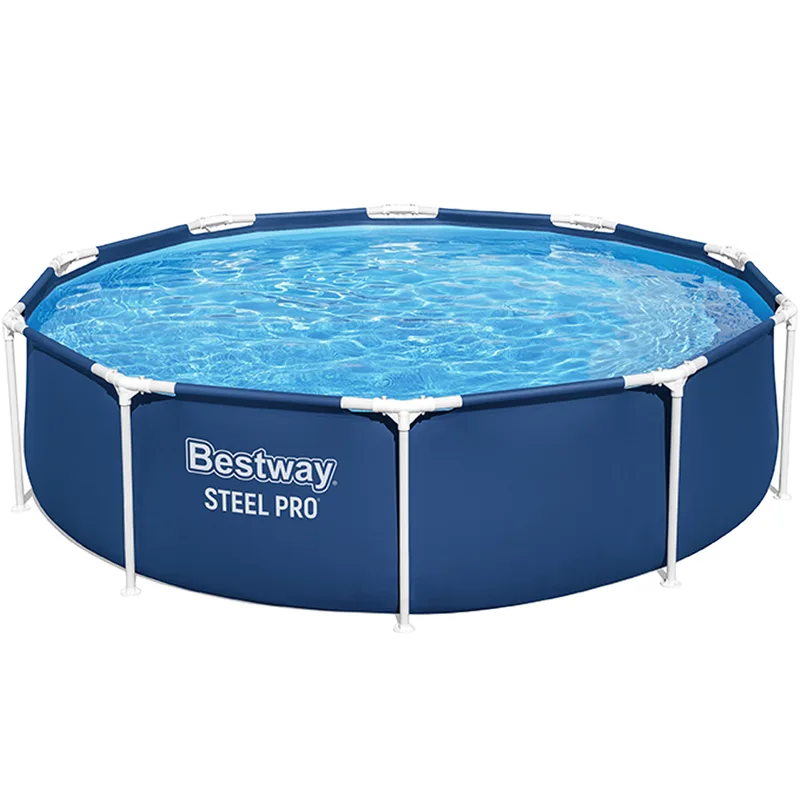 Bestway Steel Pro 56677 - Ø305x76 cm - Piscine ronde pour 3-4 personnes