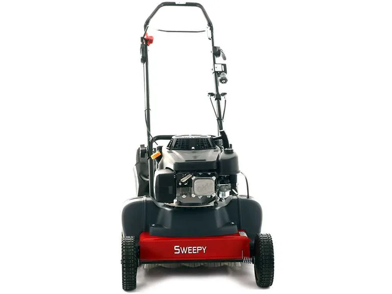 Balayeuse thermique Eurosystem SWEEPY avec moteur Loncin 196 OHV - avec bac de ramassage
