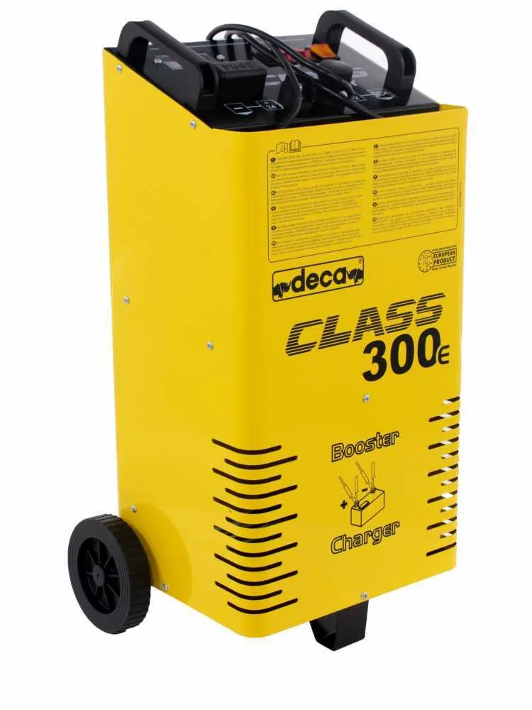 Deca class booster 300E - Chargeur de batterie/démarreur - sur chariot - monophasé - batteries 12-24V