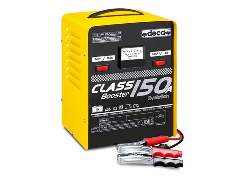 Deca class booster 150A - Chargeur de batterie avec démarreur - monophasé - batteries 12V