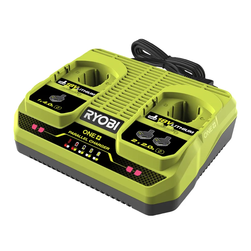 Chargeur de batterie à 2 ports RYOBI 18V - RC18240
