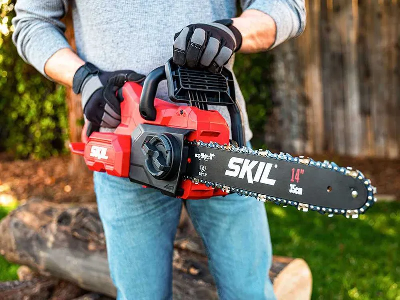 Skil 0581 CA - Tronçonneuse à batterie - Guide de 35 cm