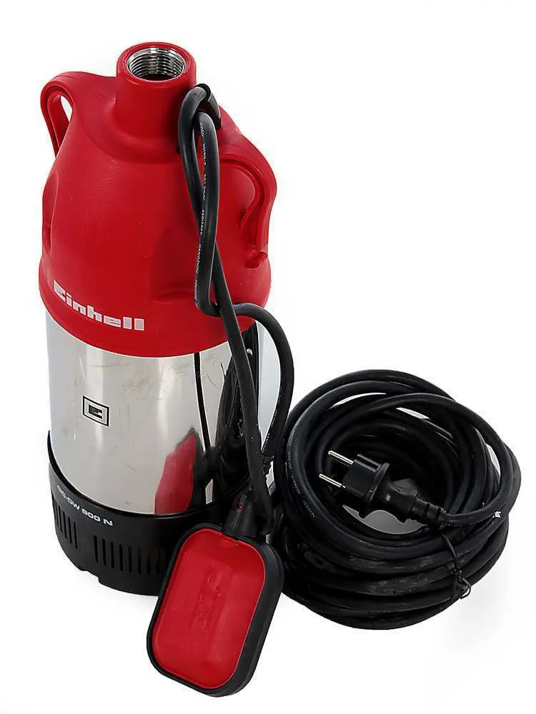 Pompe électrique immergée d'évacuation Einhell GC-DW 900 N - pour eaux claires - 900W