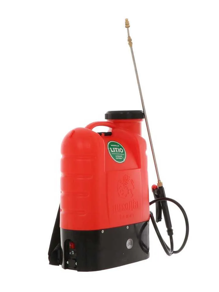 Pulvérisateur à dos à batterie au lithium Ausonia - à dos électrique, 16 litres