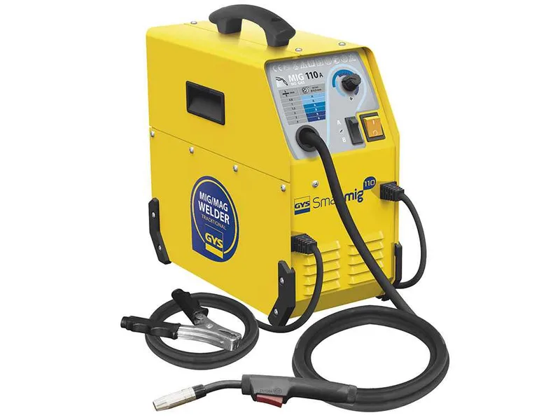 Gys smartmig 110 - Poste à souder traditionnel à transformateur (mog : sans gas) - à courant continu (DC)
