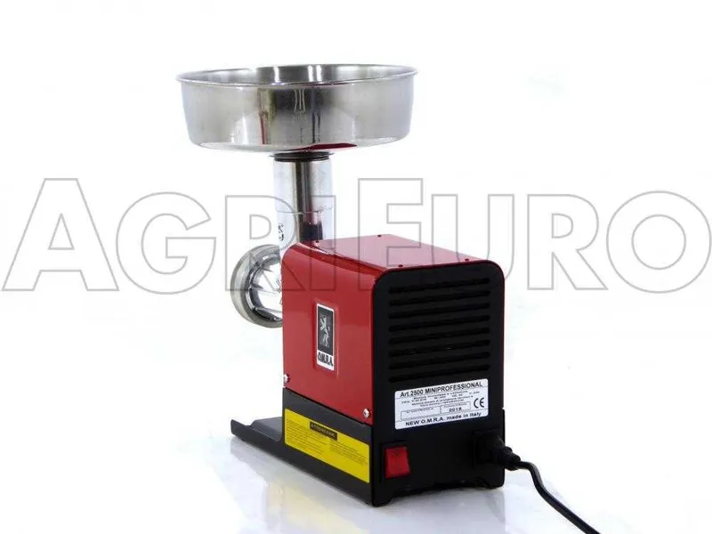 New O.M.R.A. Miniprofessional OM 4500 - Extrudeuse - Machine à pâtes avec moteur électrique 250W
