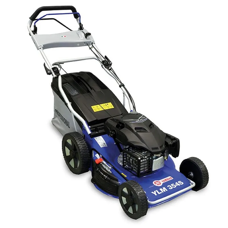 Ma.ri.na Systems YLM 354 S - Tondeuse à gazon thermique tractée - Coupe 52 cm - Moteur Yamaha MA190 - 4 en 1