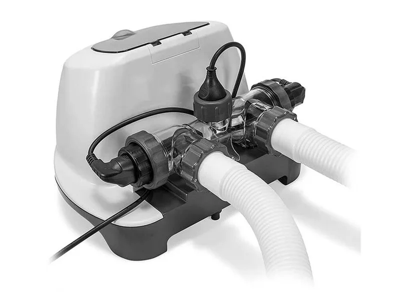 Chlorateur au sel Intex Krystal Clear Intex - Débit d'eau min. 1,136 l/h - Capacité max. 8.237 L
