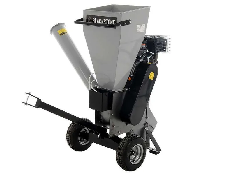 Blackstone CSB150E-L - Broyeur de branches thermique - Moteur à essence Loncin 15 CV - Démarrage électrique