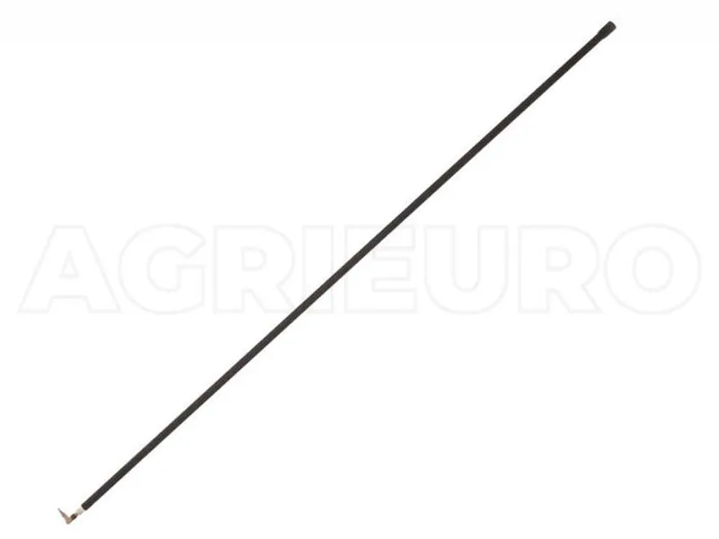 Perche noire pour peignes vibreurs coulissante - Fixe - en aluminium léger 200 cm