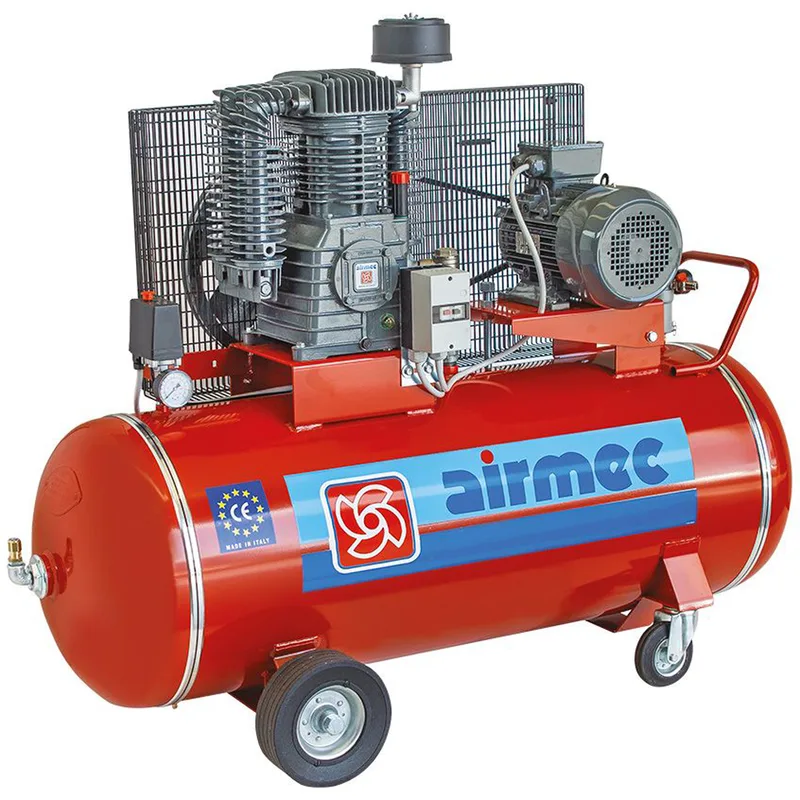 Airmec CR 305 - Compresseur d'air à courroie - moteur électrique triphasé - Cuve 270 L