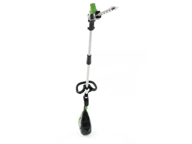 Greenworks G60PHT51 - Taille-haie sur perche de rallonge à batterie 60 V/4 Ah