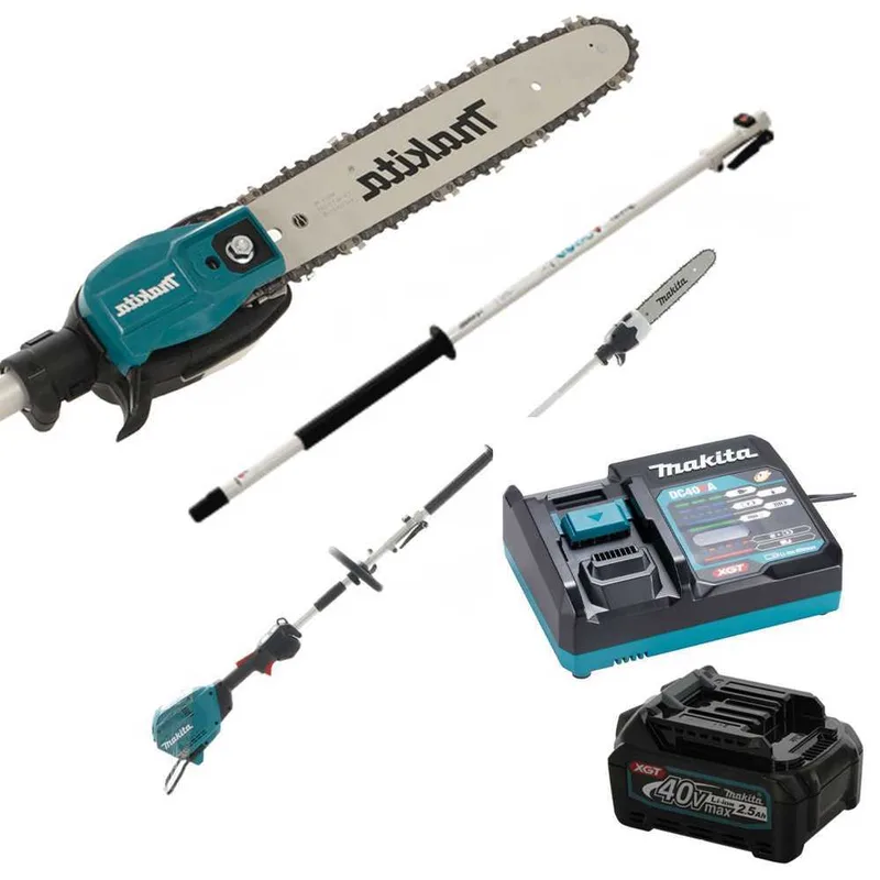Perche élagueuse multifonctions à batterie Makita UX01G - 40V 2.5Ah