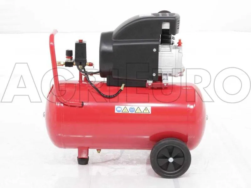 Ferrua RC 2 50 CM2 - Compresseur d'air électrique monophasé - Moteur 2 CV - 50 L à air comprimé