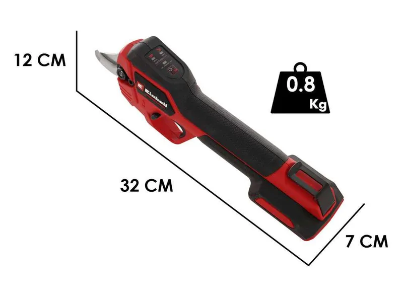 Einhell GP-LS 18/28 LI BL - Sécateur à batterie de taille - 18V 4Ah - Diamètre de coupe 28 mm