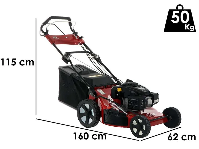 Marina Systems AGRI 57 SK 3V ZHW - Tondeuse à gazon thermique tractée - Moteur Kohler HD775