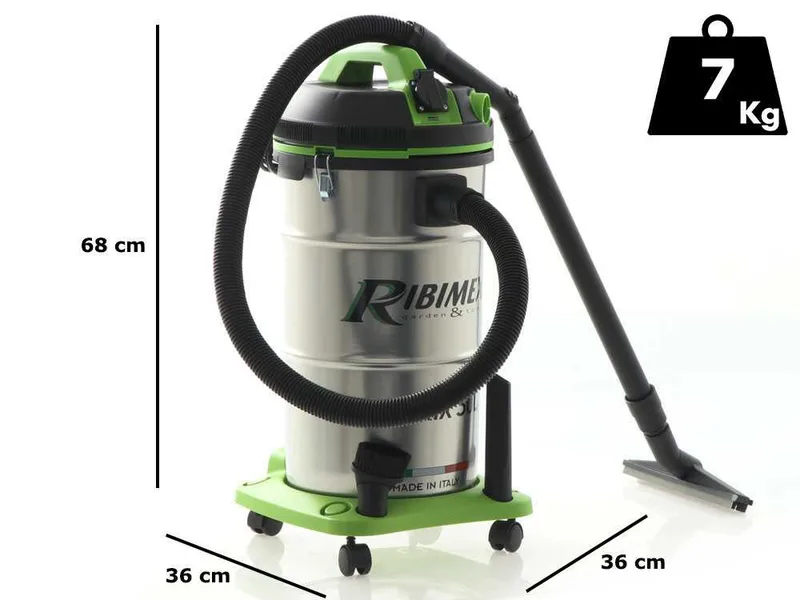 Ribimex Aspirix 30L - Aspirateur multifonction