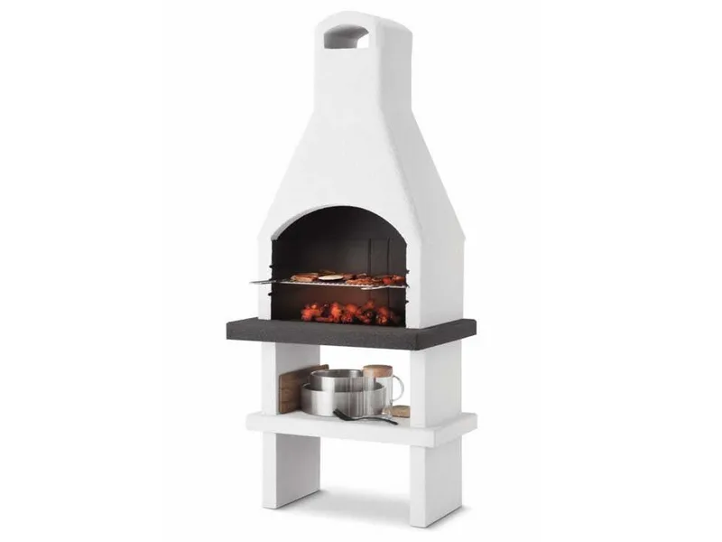 Palazzetti Pistoia - Barbecue à charbon en maçonnerie