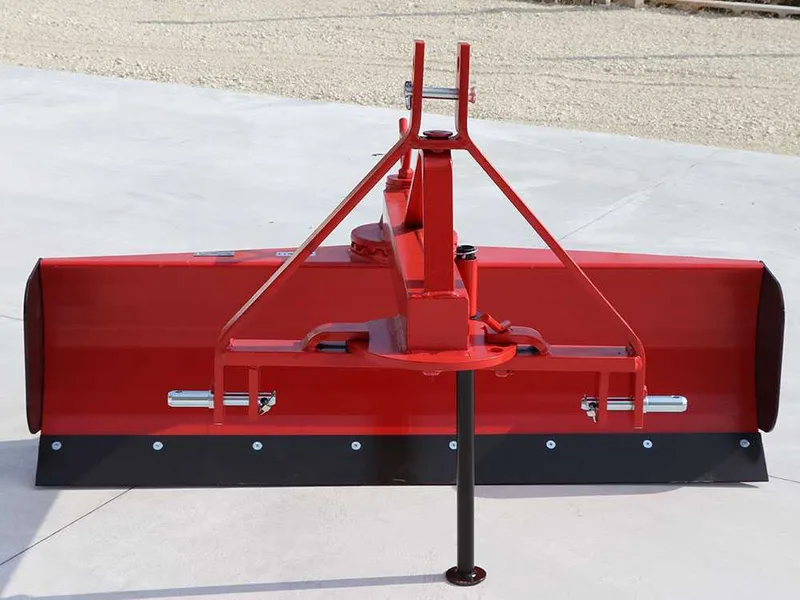 Lame niveleuse pour tracteur AgriEuro LLM150 - Série Médium - Pivot d'attelage et lame rotatifs