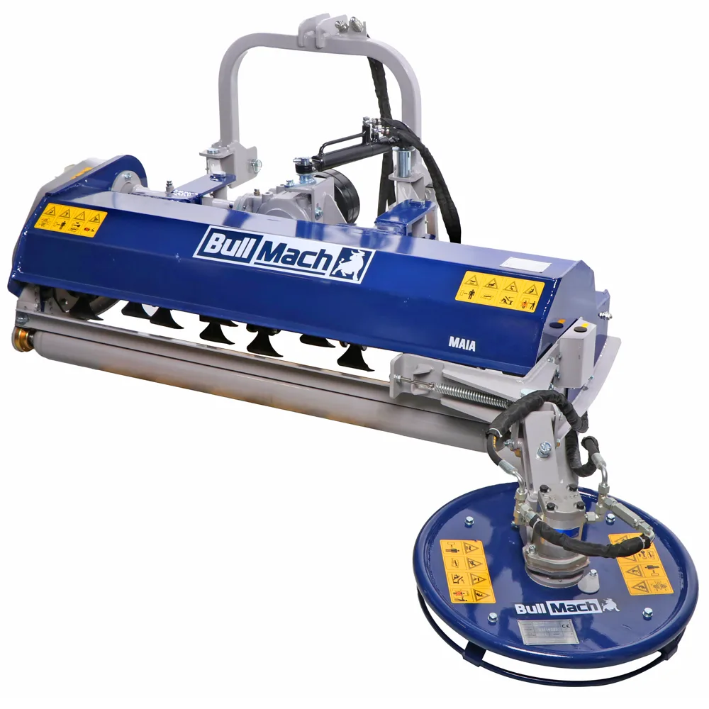 BullMach MAIA 155 SH - Broyeur pour tracteur avec disque interfilaire - Série médium - Déport hydraulique