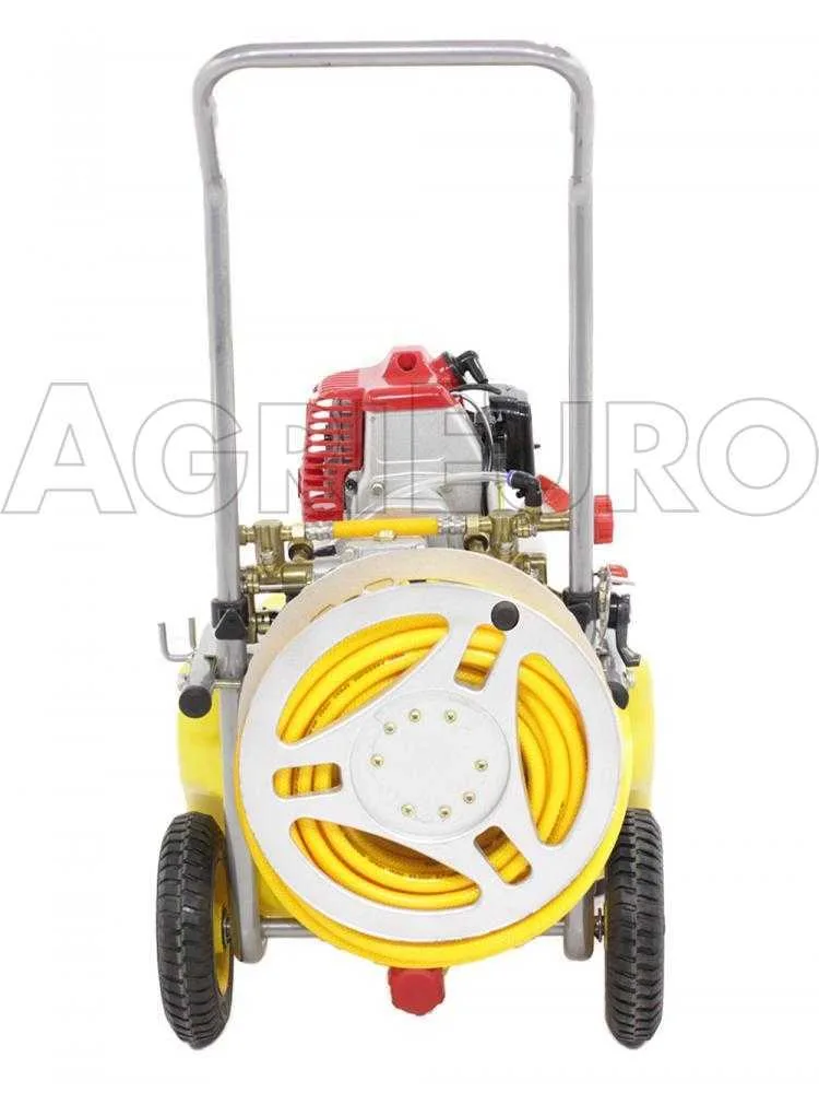 Pompe agricole thermique à chariot GeoTech SP 320 2S ALU - 2 temps à mélange