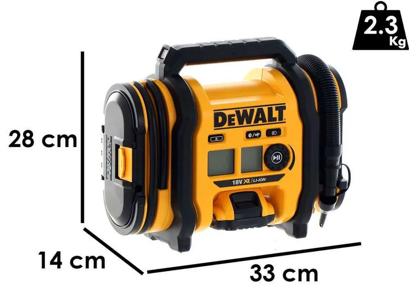 DeWalt DCC018N-XJ - Compresseur d'air à batterie portatif - sans batterie et sans chargeur