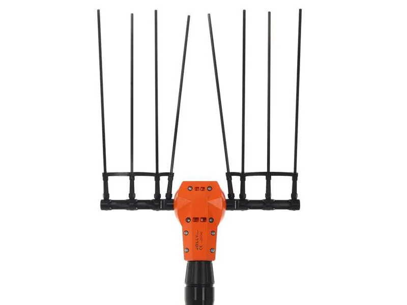 Jolly Italia V50X - Peigne vibreur électrique à batterie - 36V - Pperche télescopique 210-300 cm et rallonge Step-Up